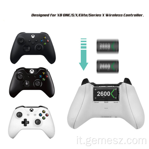Caricabatteria per Xbox One/X/S/Elite/Serie X